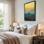 Sunset Mountain Canvas - Image 2